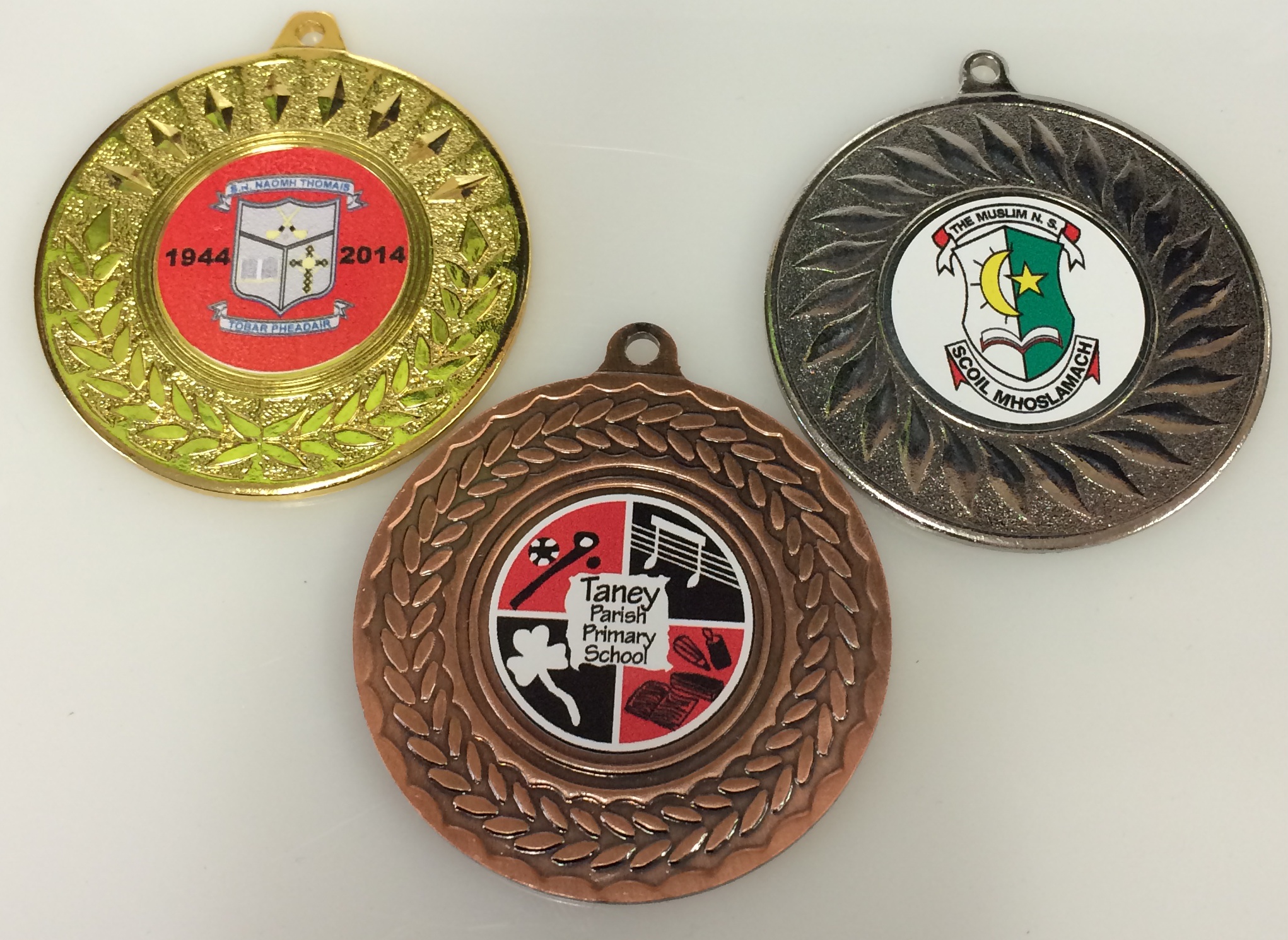DW Awards Ireland Multi Sport Medals Bespoke Custom Medals Cheap